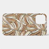 熱帯模様。グラフィックデザインと驚きのモン Case-Mate iPhoneケース (裏面 (横))