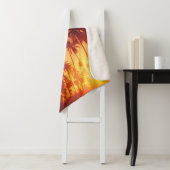 熱帯樹の夕焼け シェルパブランケット (インサイチュ)