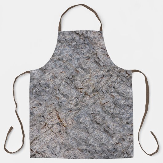 熱帯樹の樹皮写真 エプロン (正面)