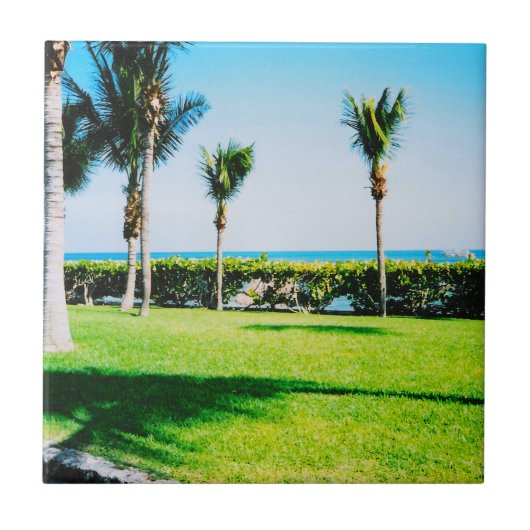 熱帯樹木タイル タイル (正面)