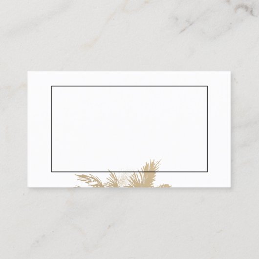 熱帯樹木 | フォトグラファーによる写真の撮影 名刺 (裏面)