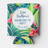 熱帯樹枝水カラーカスタムバチェロレッテ 缶クーラー (正面)