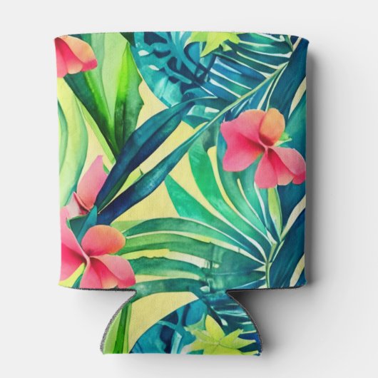 熱帯樹枝水カラーカスタムバチェロレッテ 缶クーラー (裏面)