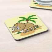 熱帯気候のトリケラトプス。 コースター (左側)