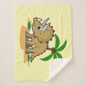 熱帯気候のトリケラトプス。 シェルパブランケット (正面)