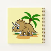 熱帯気候のトリケラトプス。 ノートブック (裏面)
