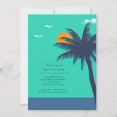 熱帯気候の移動発表 案内状 (正面)