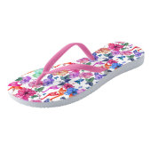 熱帯水のカラーパターン ビーチサンダル (アングル)