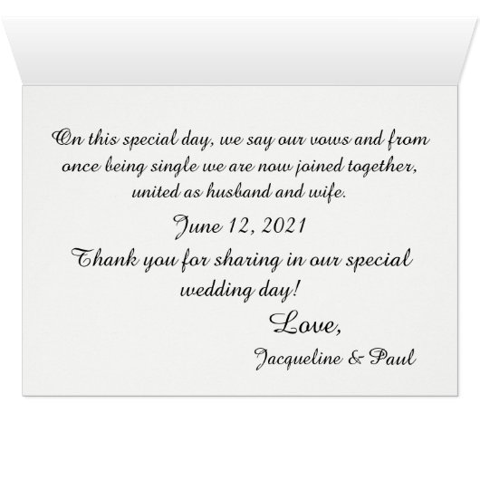 熱帯水の結婚表番号 (内部横(下))