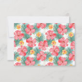 熱帯水カラーライオンキッズフォトバレンタインカード ノートカード (裏面)