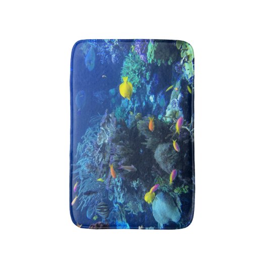熱帯水中魚 バスマット (正面縦)