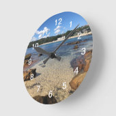 熱帯水壁時計 ラウンド壁時計 (傾斜)