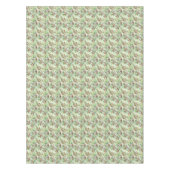 熱帯水彩画の怠惰パターン テーブルクロス (正面)