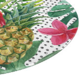 熱帯水彩画 カッティングボード (角)