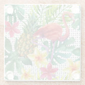 熱帯水彩画 ガラスコースター (裏面)