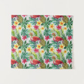 熱帯水彩画 タペストリー (正面(横))