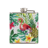 熱帯水彩画 フラスク (裏面)