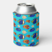 熱帯水族館フィッシュデザインオン海サンゴ 缶クーラー (缶裏面)