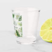 熱帯水色の緑のバチェロレッテ ショットグラス (右)