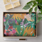 熱帯水色の花の切り離し 薄葉紙 (ギフト)