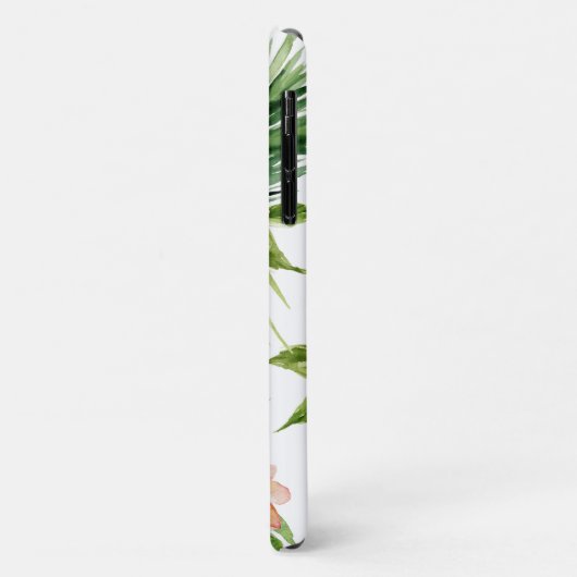 熱帯水色の花 Case-Mate iPhoneケース (裏面/左)