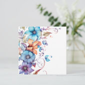 熱帯水色の装飾花 (スタンド正面)