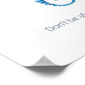 熱帯水色シーホースのポスやる気を起こさせるター ポスター (角)