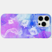 熱帯水色シーホース魚の海洋生物 Case-Mate iPhoneケース (裏面 (横))