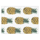 熱帯水色パイナップルシームレスパターン テーブルクロス (正面(横))
