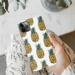 熱帯水色パイナップルシームレスパターン iPhone 11Pro MAXケース<br><div class="desc">熱帯水色パイナップルシームレスパターン</div>