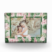 熱帯水色フローラ 縁ど フォトブロック (正面)