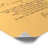 熱帯水色 – ゲームにリングを置く ポスター (角)