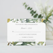 熱帯水色RSVP 出欠カード (スタンド正面)