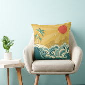 熱帯波は枕を振ります クッション (椅子)