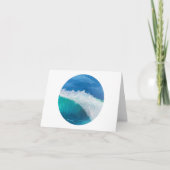 熱帯波 サンキューカード (正面)