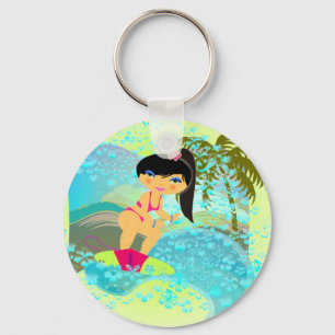熱帯波Keychain キーホルダー
