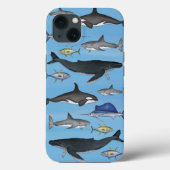 熱帯海お洒落魚水 Case-Mate iPhoneケース (裏面)