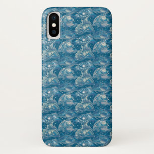 熱帯海のパターン iPhone X ケース