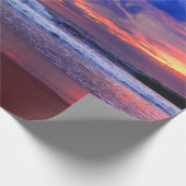 熱帯海の日没 ラッピングペーパー (角)