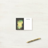 熱帯海を見下ろす洞窟の風光明媚な写真 ポストイット (デスク上)