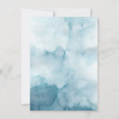 熱帯海クジラ結婚式招待状 招待状 (裏面)