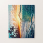 熱帯海ゲームパズル ジグソーパズル (縦)