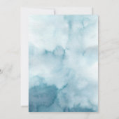 熱帯海サメ結婚式招待状 招待状 (裏面)