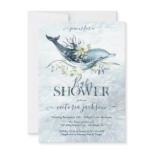 熱帯海ドルフィンベビーシャワー