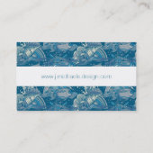 熱帯海パターン 名刺 (裏面)