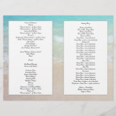 熱帯海ヒトデのキリスト教式プログラム (裏面)