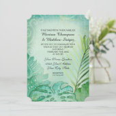 熱帯海ビーチゾウ葉ズ耳アート 招待状 (スタンド正面)