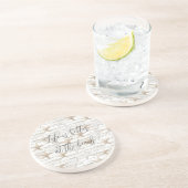 熱帯海ビーチ結婚ヒトデ コースター (側面)