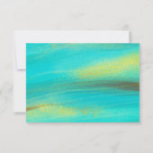 熱帯海ブリーズフローラ金ゴールドRSVP 出欠カード (裏面)