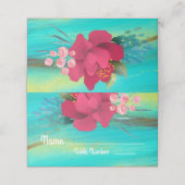 熱帯海ブリーズ金ゴールドテーブルカード プレイスカード (外部開封)